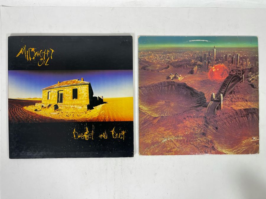 (2) Midnight Oil Vinyl Records [Photo 1]