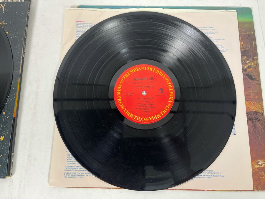 (2) Midnight Oil Vinyl Records [Photo 8]