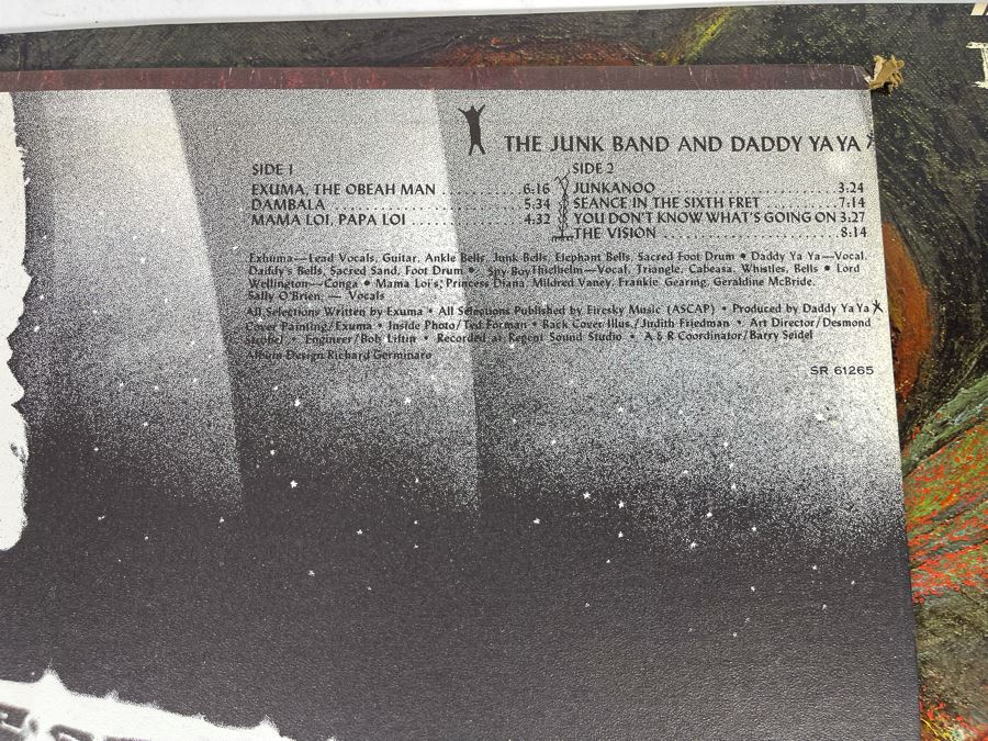 (2) Exuma Vinyl Records [Photo 7]