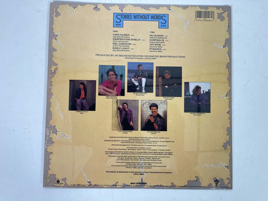 Sealed Copy Of Spyro Gyra - Stories Without Words Vinyl Record [Photo 2]