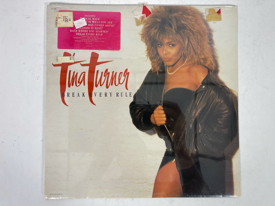 Sealed Copy Of Tina Turner - Break Every Rule Vinyl Record [Photo 1]