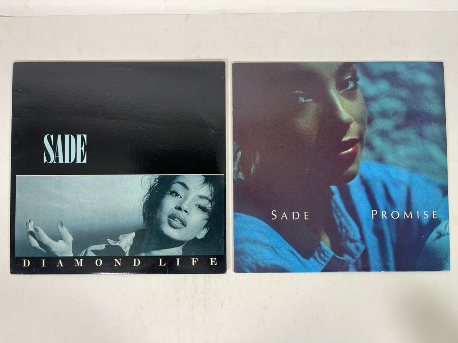 (2) SADE Vinyl Records [Photo 1]