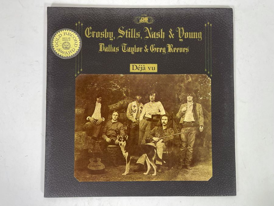 Crosby, Stills, Nash & Young - Deja Vu Vinyl Record [Photo 1]
