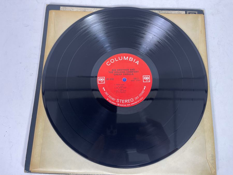 Big Brother And The Holding Company - Cheap Thrills Vinyl Record [Photo 5]