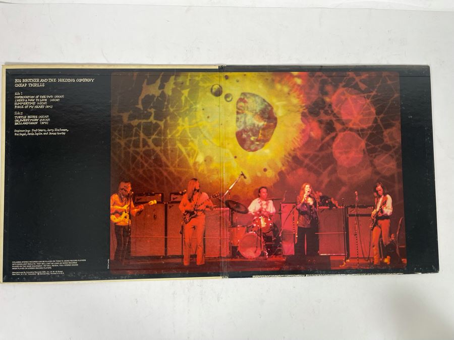Big Brother And The Holding Company - Cheap Thrills Vinyl Record [Photo 2]