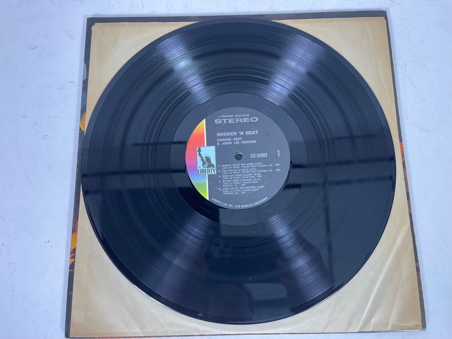 Canned Heat & John Lee Hooker - Hooker ’N Heat Vinyl Record [Photo 4]
