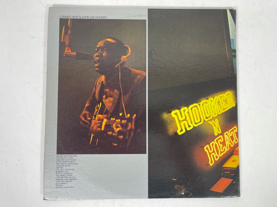 Canned Heat & John Lee Hooker - Hooker ’N Heat Vinyl Record [Photo 3]
