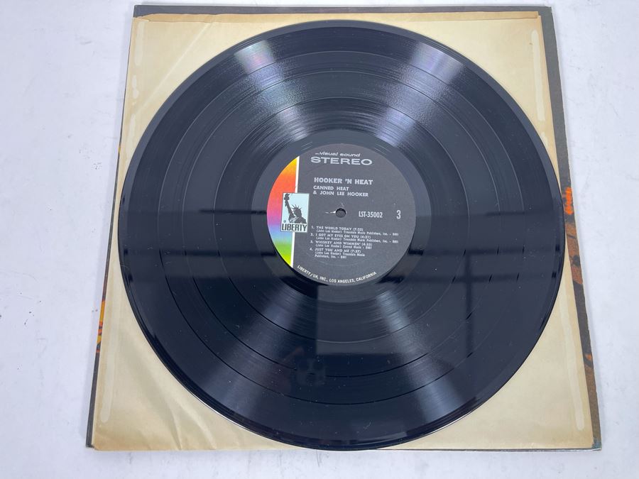 Canned Heat & John Lee Hooker - Hooker ’N Heat Vinyl Record [Photo 6]