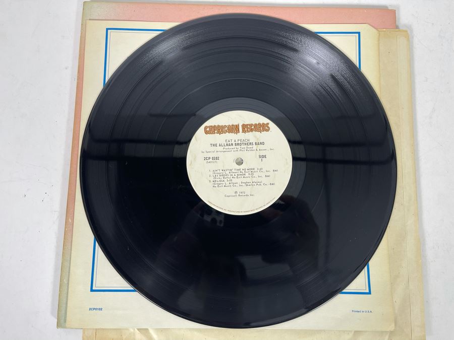 The Allman Brothers Band - Eat A Peach Vinyl Record [Photo 6]