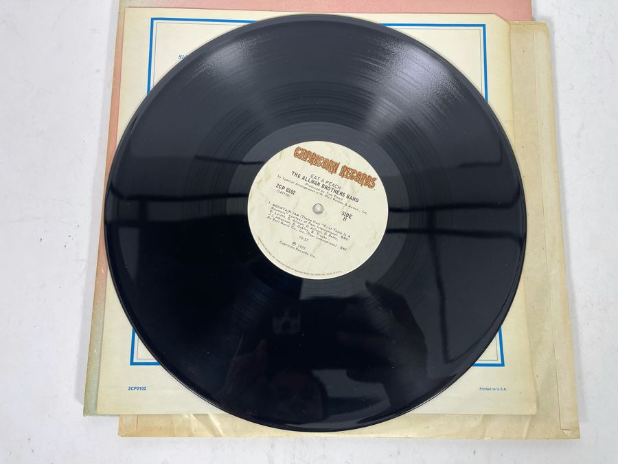 The Allman Brothers Band - Eat A Peach Vinyl Record [Photo 7]