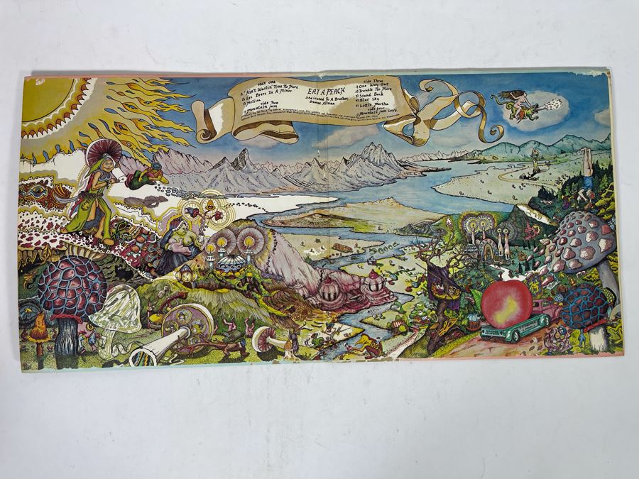 The Allman Brothers Band - Eat A Peach Vinyl Record [Photo 2]