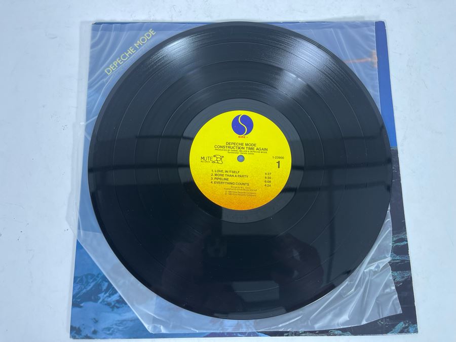 Depeche Mode - Construction Time Again Vinyl Record [Photo 3]