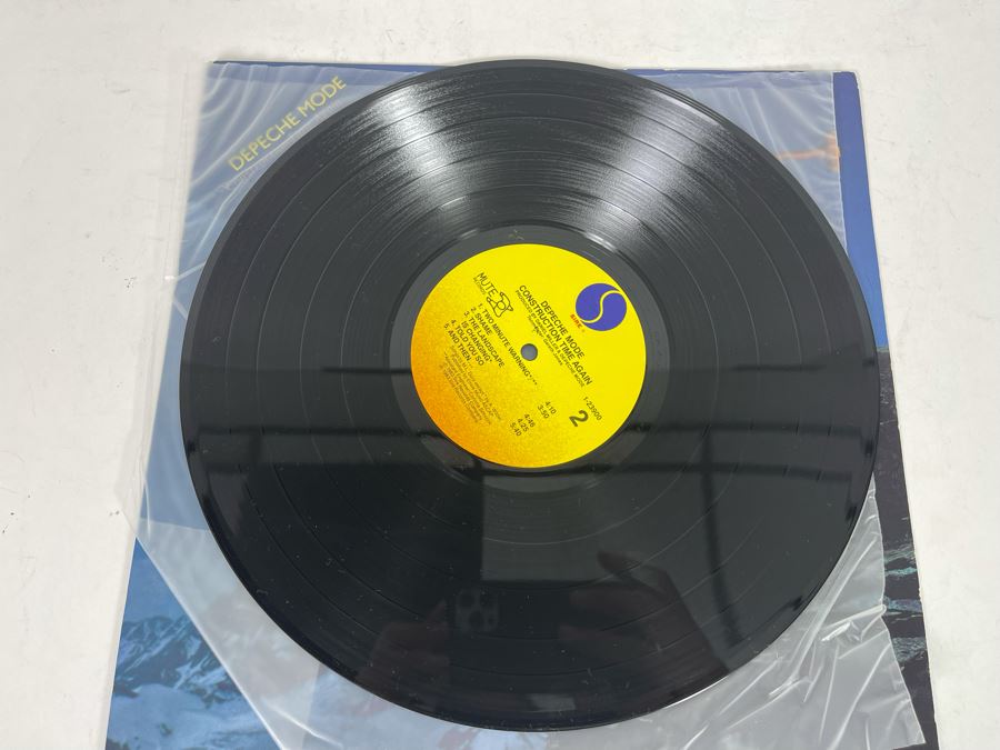 Depeche Mode - Construction Time Again Vinyl Record [Photo 4]