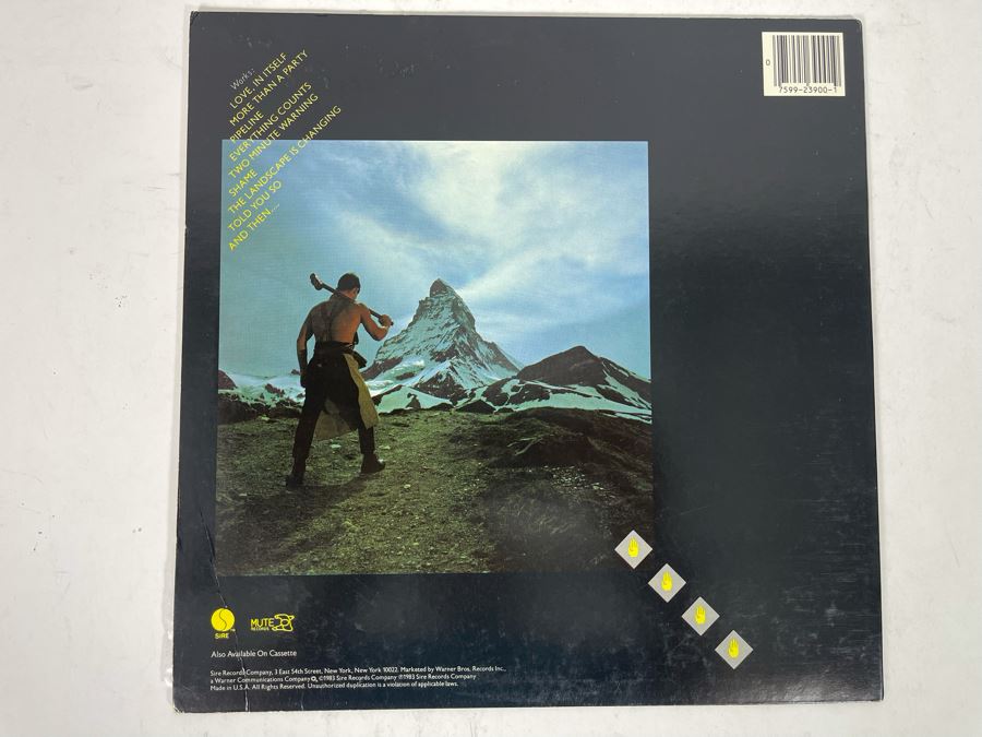 Depeche Mode - Construction Time Again Vinyl Record [Photo 2]