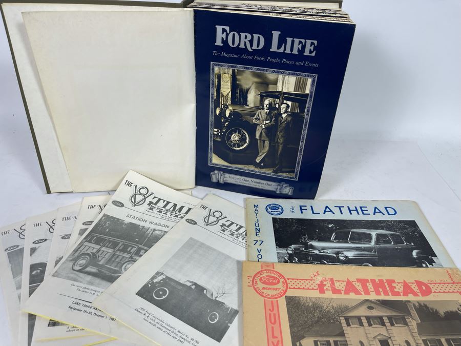 Vintage Ford Life Magazines From The Seventies, Flathead Magazines And The V8 Times Newsletters [Photo 1]