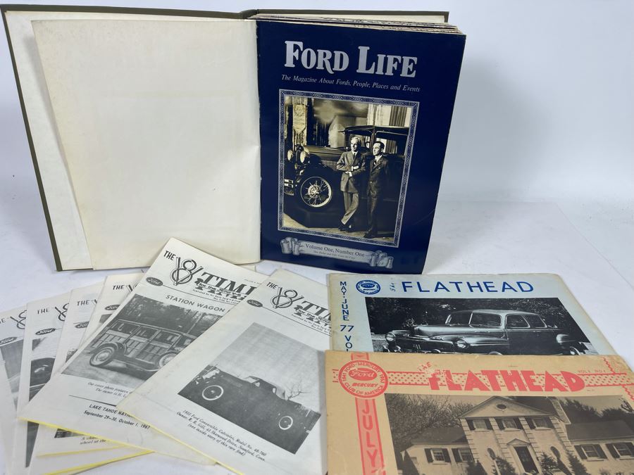 Vintage Ford Life Magazines From The Seventies, Flathead Magazines And The V8 Times Newsletters [Photo 2]