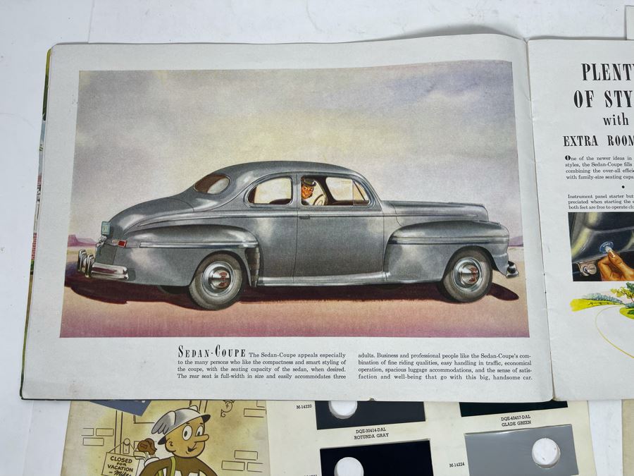1947 Mercury V-8 Operator’s Manual And Various Vintage 1947 Mercury Automobile Ephemera [Photo 13]