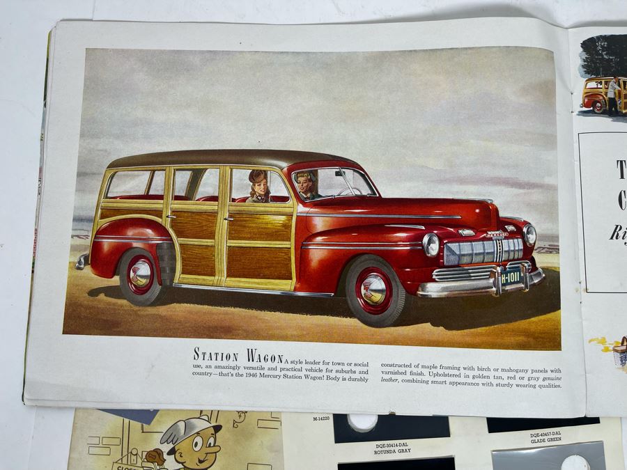 1947 Mercury V-8 Operator’s Manual And Various Vintage 1947 Mercury Automobile Ephemera [Photo 17]