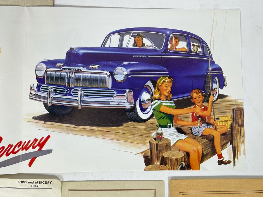 1947 Mercury V-8 Operator’s Manual And Various Vintage 1947 Mercury Automobile Ephemera [Photo 6]