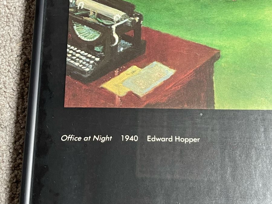 Vintage Edward Hopper Office At Night 1940 Walker Art Center Framed Poster 22 X 33 [Photo 4]