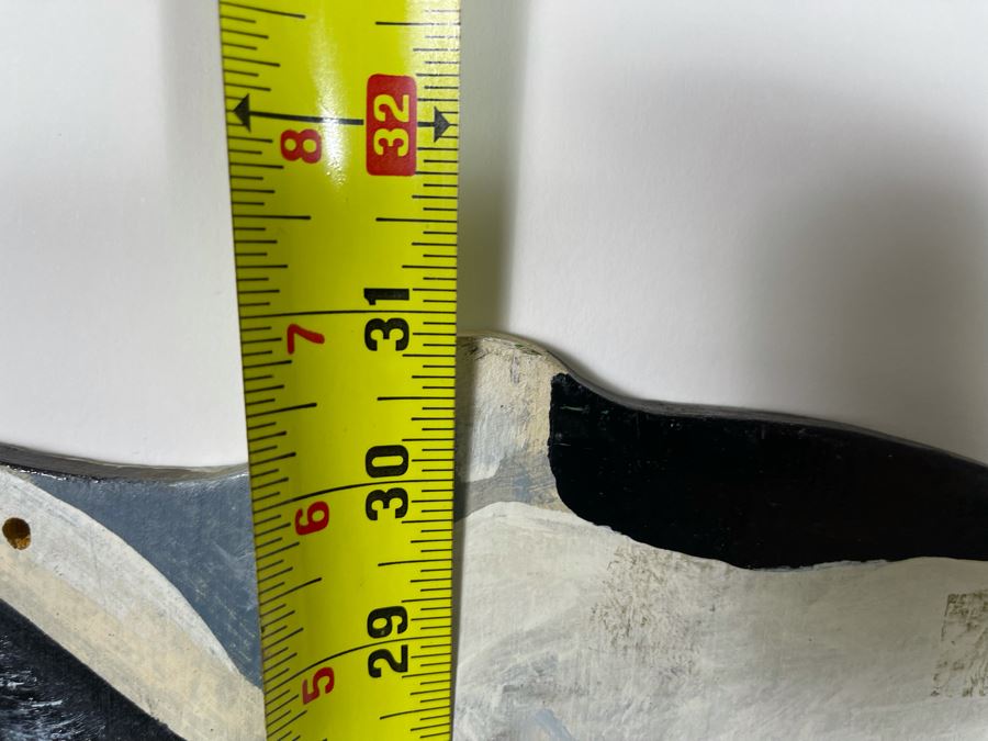 Double-Sided Hand Painted Wooden Cow Plaque 12 X 31 [Photo 6]