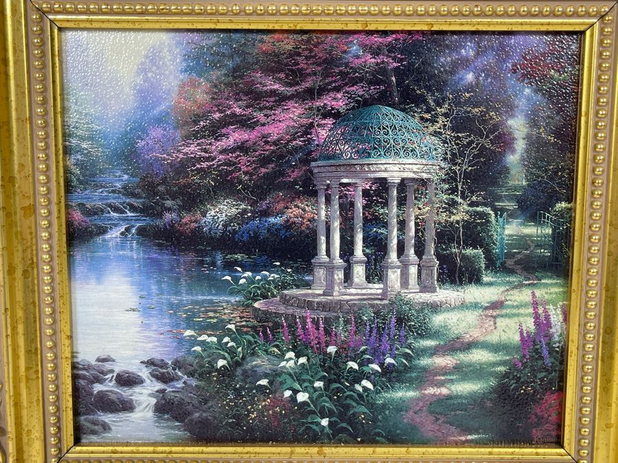 Thomas Kinkade Lithograph Framed 12.5 X 11 [Photo 3]