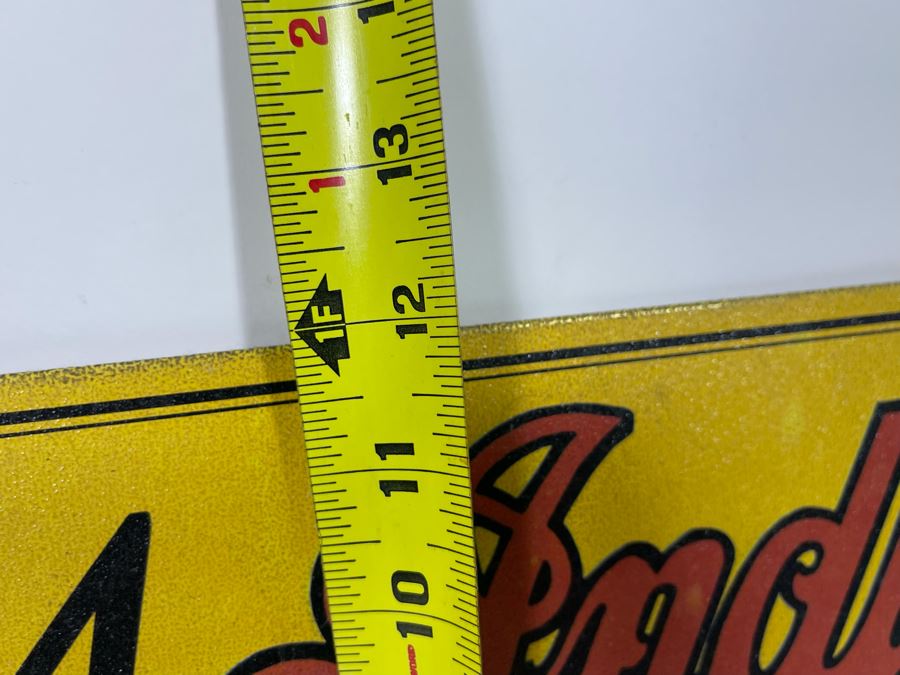 Pair Of Reproduction Indian Motorcycle Metal Signs Apx 16 X 12  [Photo 8]