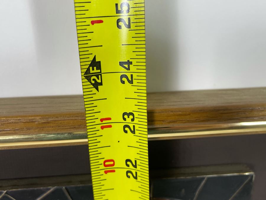 Embossed Metal City Scene Artwork Framed 12 X 23 [Photo 6]