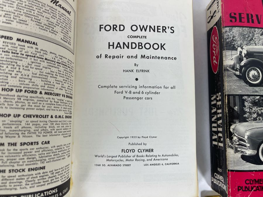 Various FORD Automobile Service Manuals And Books [Photo 10]