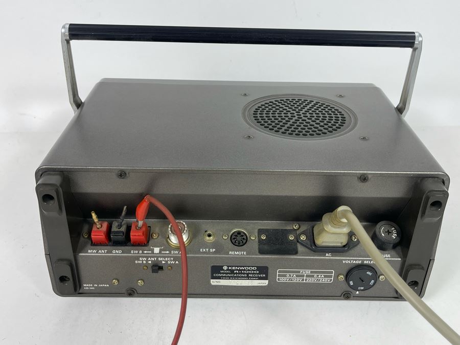 Kenwood Communications Receiver R1000 12.5W X 8D X 5H