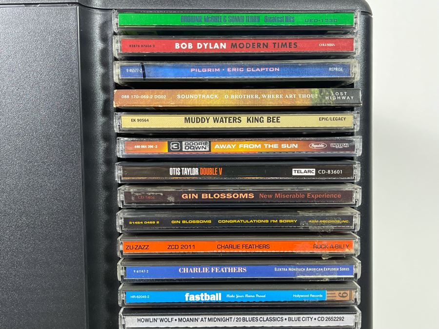 Huge Collection Of Rock & Roll / Blues CDs Plus (2) CD Holders [Photo 5]