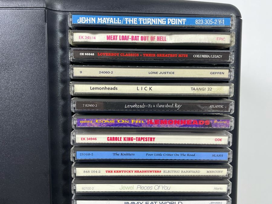 Huge Collection Of Rock & Roll / Blues CDs Plus (2) CD Holders [Photo 8]