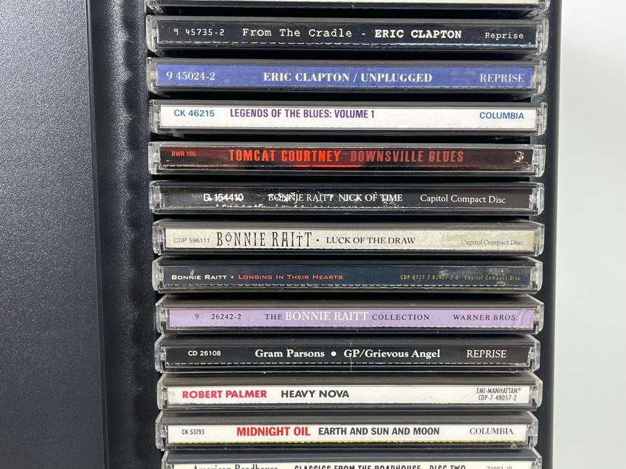 Huge Collection Of Rock & Roll / Blues CDs Plus (2) CD Holders [Photo 12]