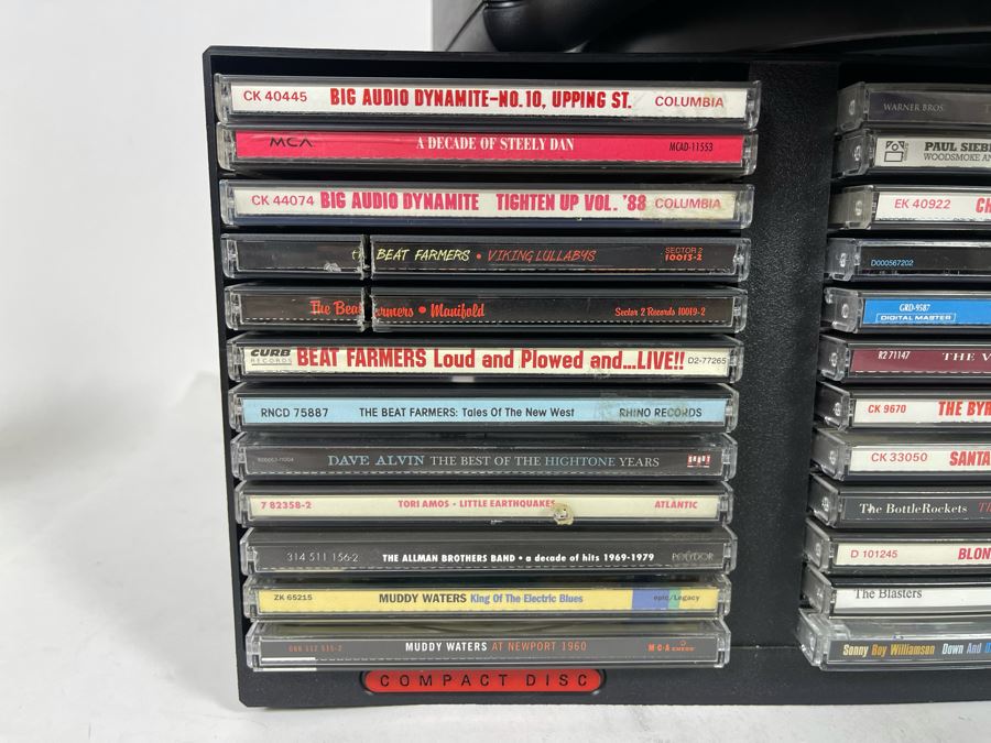 Huge Collection Of Rock & Roll / Blues CDs Plus (2) CD Holders [Photo 15]