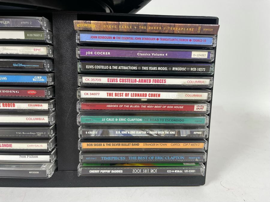 Huge Collection Of Rock & Roll / Blues CDs Plus (2) CD Holders [Photo 17]