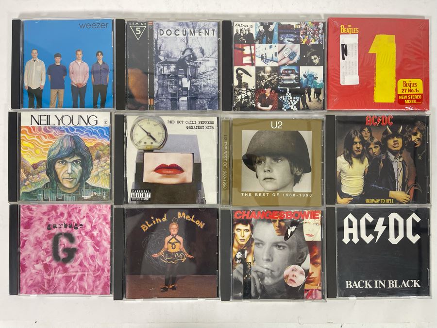 Rock & Roll CDs Including Sealed The Beatles 27 No. 1s [Photo 1]