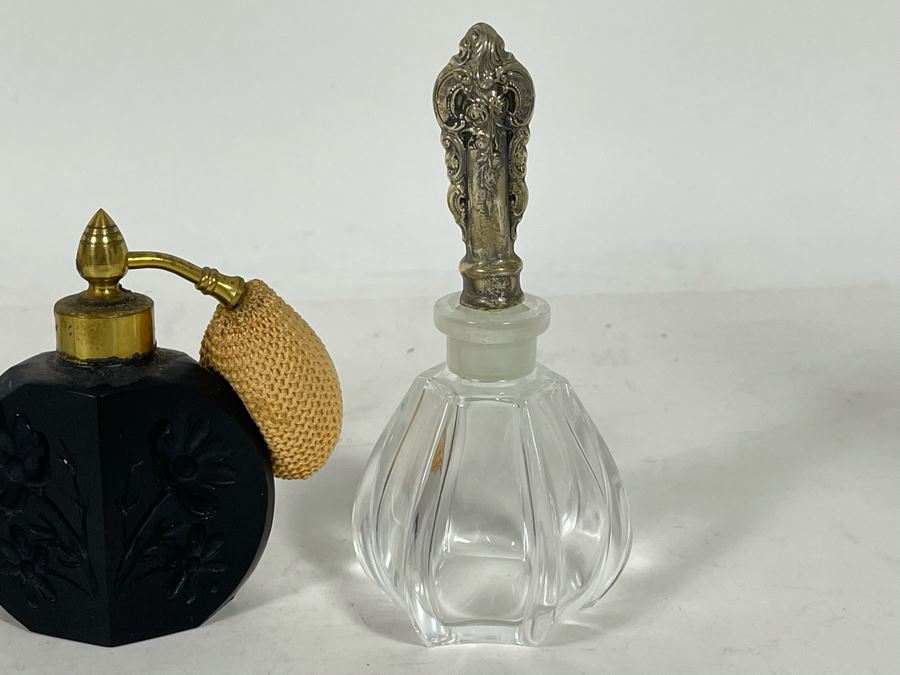 Collection Of Perfume Bottles (Right Bottle Has Sterling Top) [Photo 11]