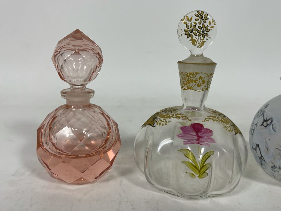 Collection Of Perfume Bottles (Right Bottle Has Sterling Top) [Photo 6]