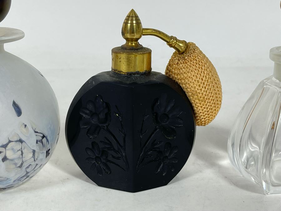 Collection Of Perfume Bottles (Right Bottle Has Sterling Top) [Photo 10]