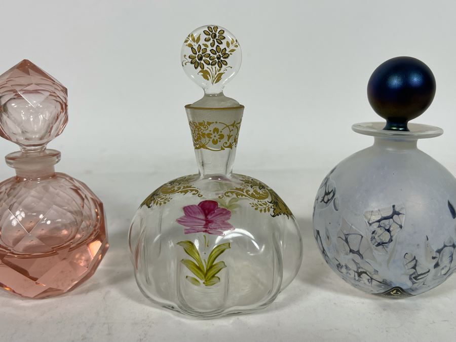 Collection Of Perfume Bottles (Right Bottle Has Sterling Top) [Photo 7]