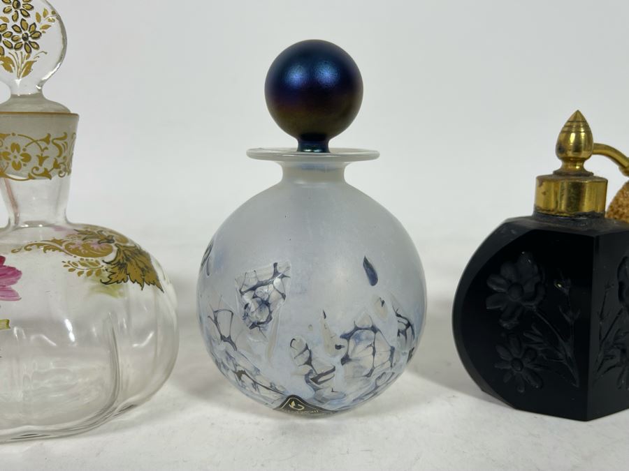 Collection Of Perfume Bottles (Right Bottle Has Sterling Top) [Photo 8]