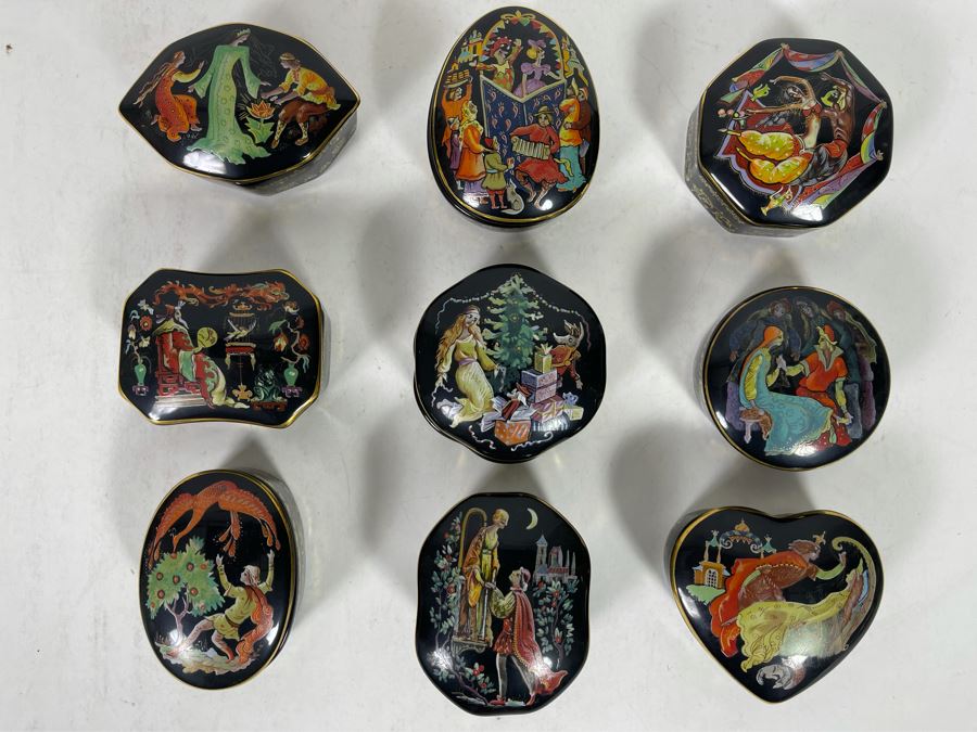 Collection Of Franklin Mint Porcelain Music Boxes [Photo 4]