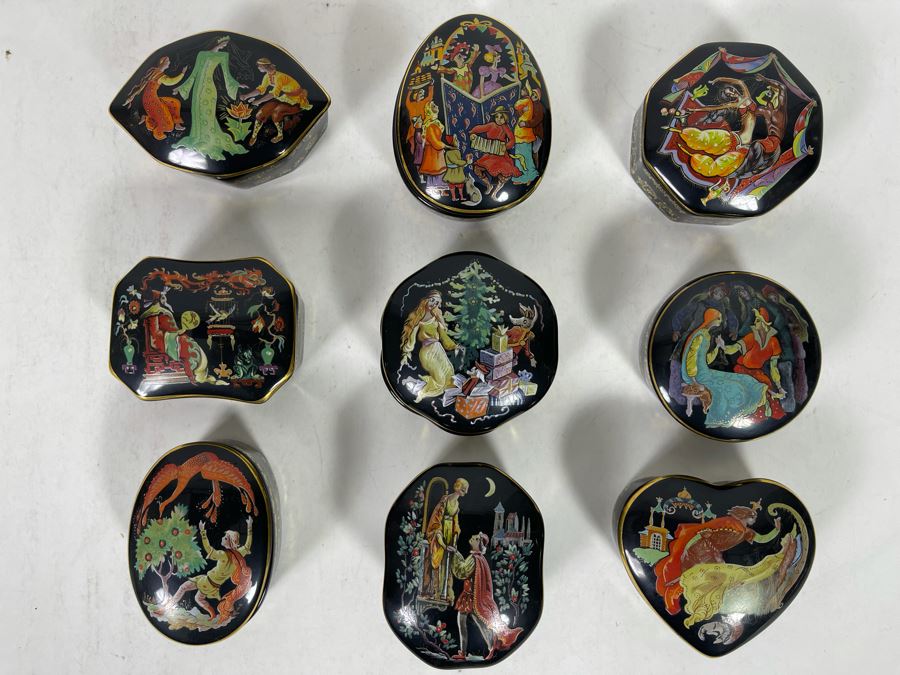 Collection Of Franklin Mint Porcelain Music Boxes [Photo 5]