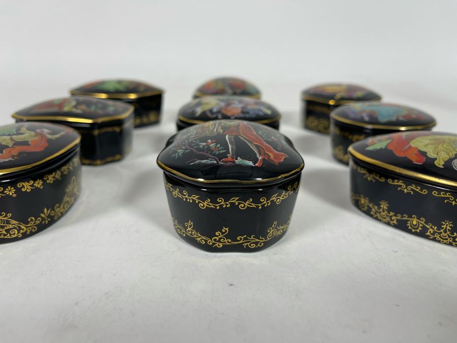 Collection Of Franklin Mint Porcelain Music Boxes [Photo 7]