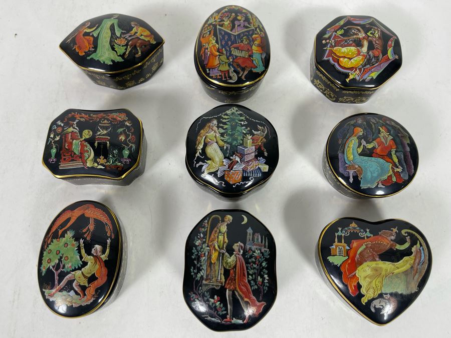 Collection Of Franklin Mint Porcelain Music Boxes [Photo 6]