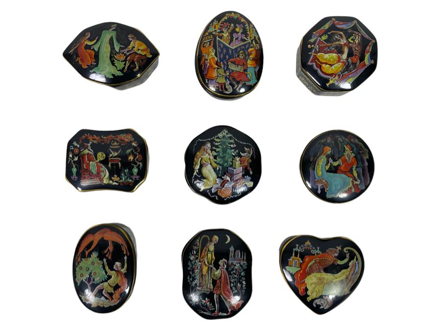 Collection Of Franklin Mint Porcelain Music Boxes [Photo 2]