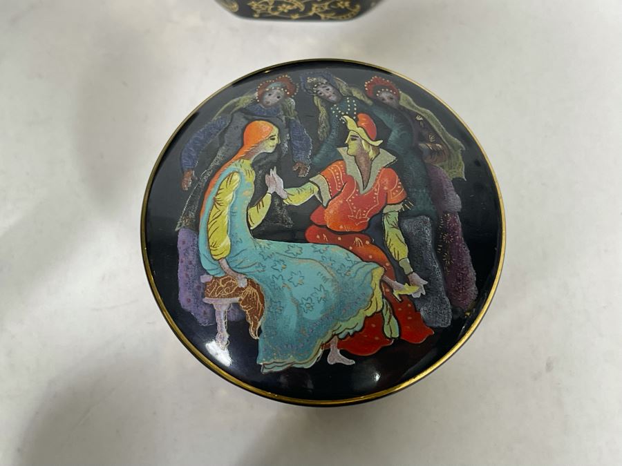 Collection Of Franklin Mint Porcelain Music Boxes [Photo 11]