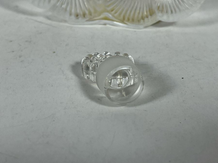 Lalique Amando Paggi Perfume Bottle Deux Fleurs 4W X 4H [Photo 8]