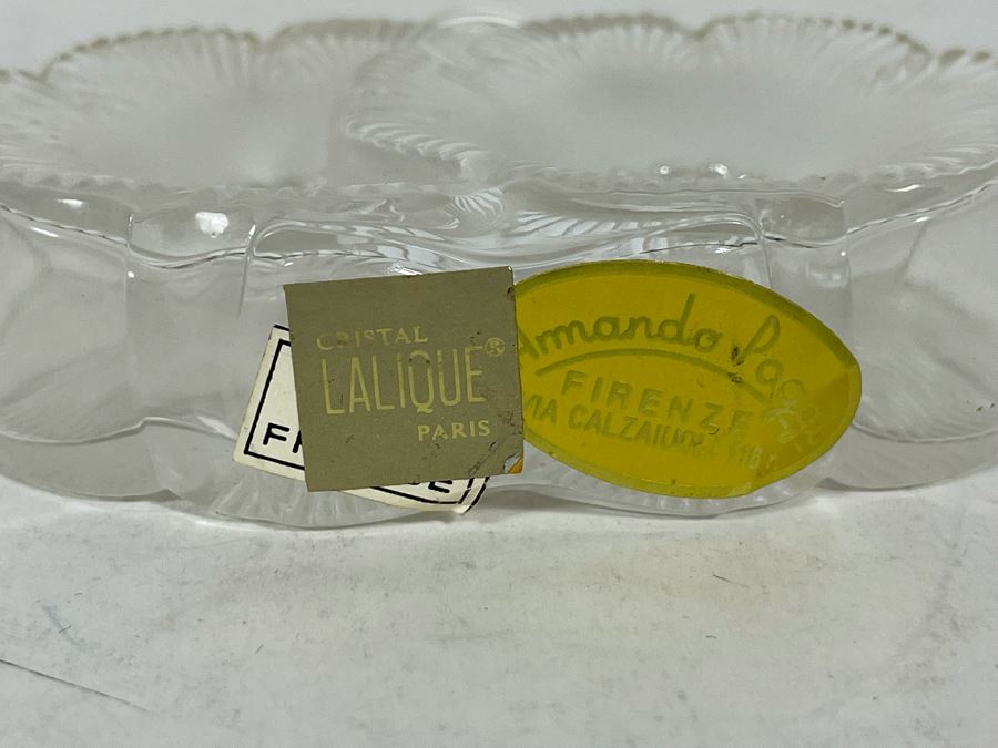 Lalique Amando Paggi Perfume Bottle Deux Fleurs 4W X 4H [Photo 6]