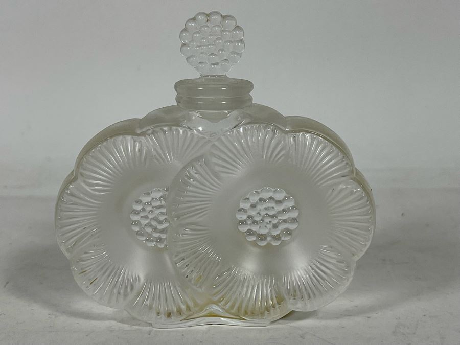 Lalique Amando Paggi Perfume Bottle Deux Fleurs 4W X 4H [Photo 2]